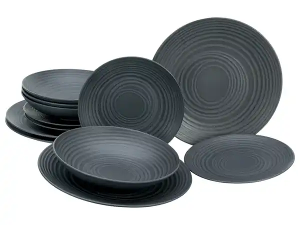 Bild 1 von Creatable LAVA STONE ( ELEMENTS Collection ), Tafelservice 12 teilig