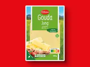 Milbona Gouda Jung,  400 g