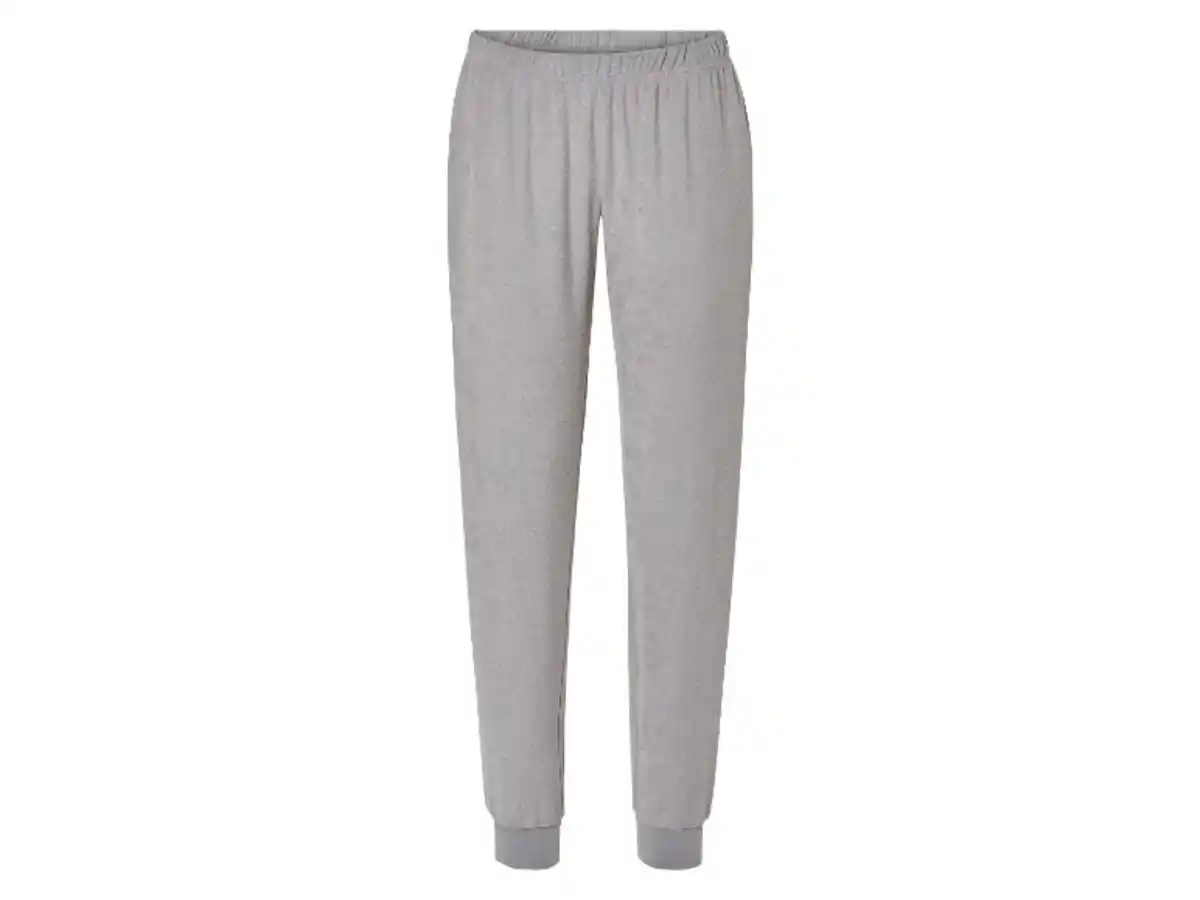 Bild 4 von esmara® Damen Frottee-Pyjama, lang, mit Baumwolle