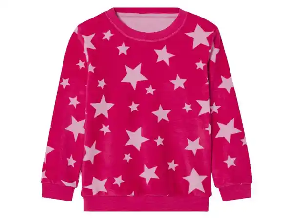 Bild 2 von lupilu® Kleinkinder Plüschpullover, angenehm weich