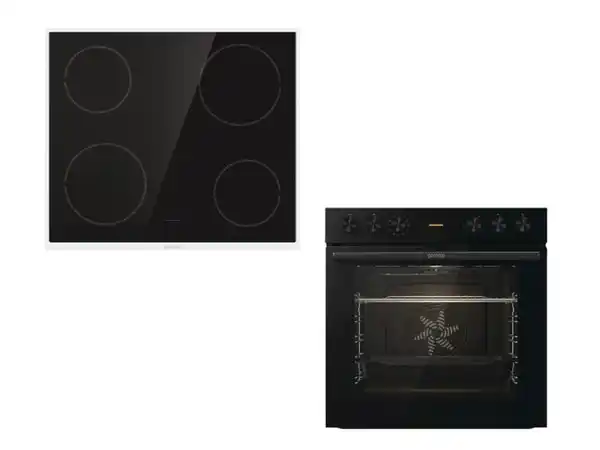 Bild 1 von gorenje Einbauherdset »BC6715E02BK«, »ECD641BX«