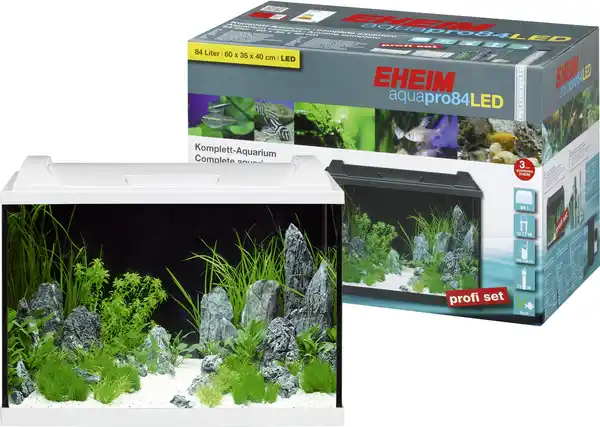 Bild 1 von Eheim Aquarienset aquaproLED 84 weiß - 84 L