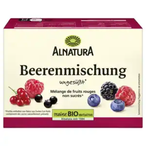 Alnatura Beerenmischung, Erdbeeren, Mango, Brombeeren oder Sauerkirschen