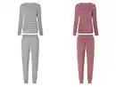 Bild 1 von esmara® Damen Frottee-Pyjama, lang, mit Baumwolle