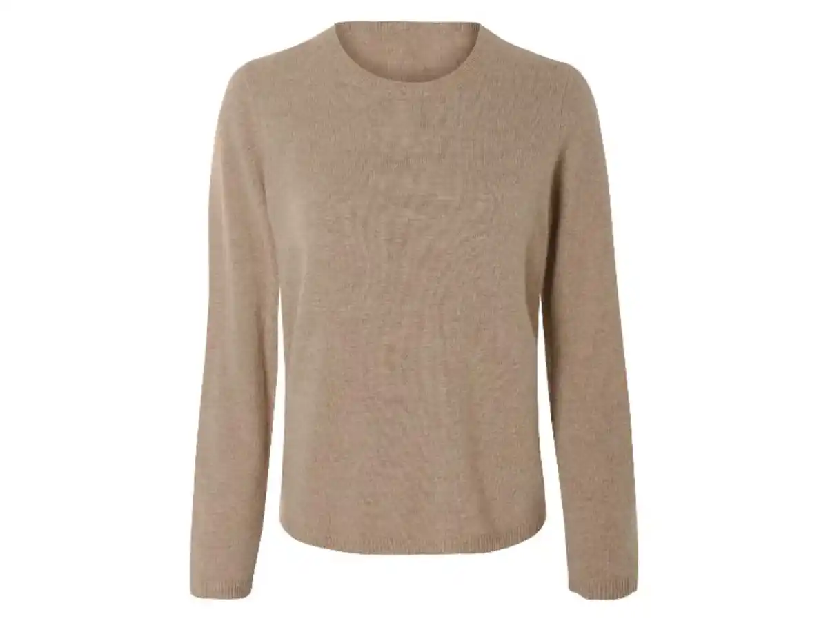Bild 4 von esmara® Damen Kaschmir-Pullover, mit elastischen Bündchen