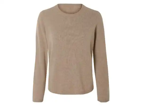 Bild 4 von esmara® Damen Kaschmir-Pullover, mit elastischen Bündchen