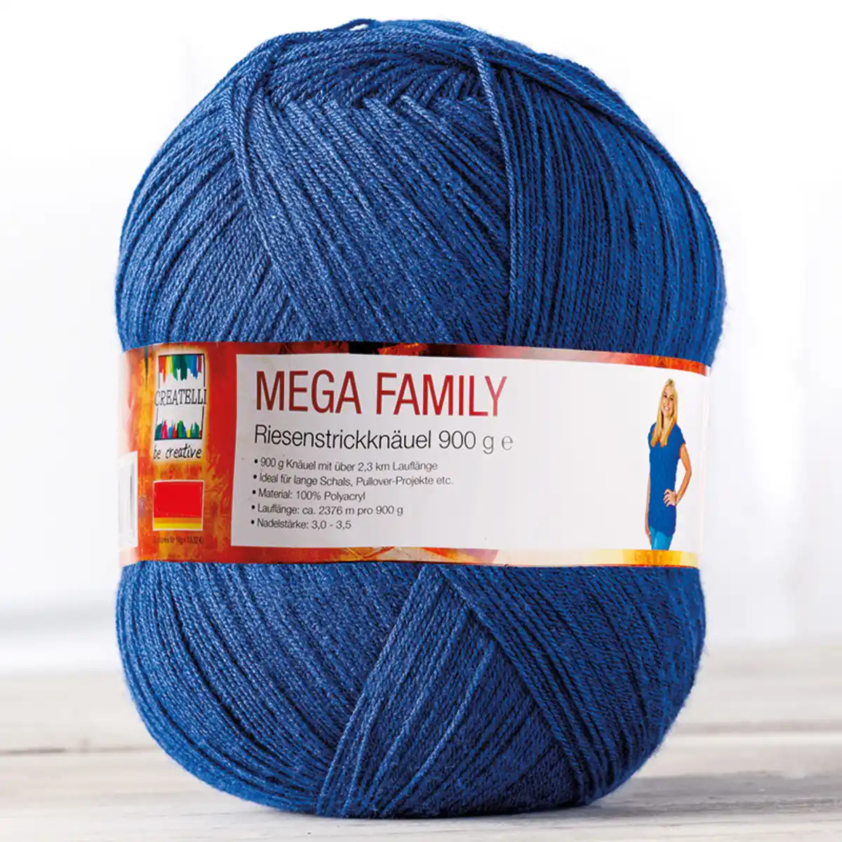 Bild 1 von Createlli XXL Riesen-Strickknäuel "Mega Family"