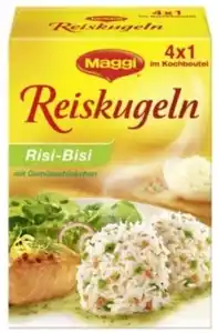 Maggi Reiskugeln Risi-Bisi mit Gemüsestückchen 4x 31,25G