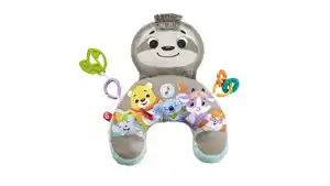 Fisher-Price Faultier-Spielkissen mit Vibration, Baby-Spielzeug ab 0 M