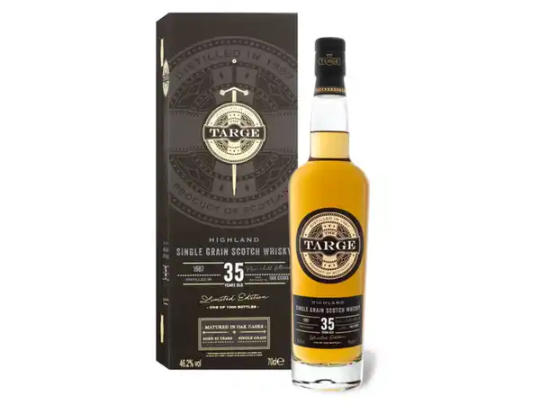 Bild 1 von The Targe Highland Single Grain Scotch Whisky 35 Jahre 46,2% Vol