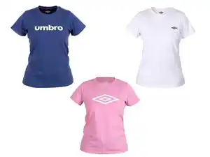 UMBRO Damen T-Shirt mit Rundhalsausschnitt