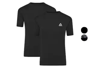 Reebok Herren T-Shirts, 2 Stück, feuchtigkeitsableitend