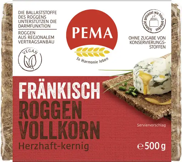 Bild 1 von Pema Fränkisch Vollkorn 500G