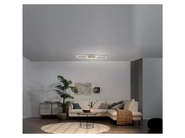 Bild 2 von LIVARNO home LED-Deckenleuchte »Infinity Mirror«, mit faszinierendem 3D-Tiefeneffekt