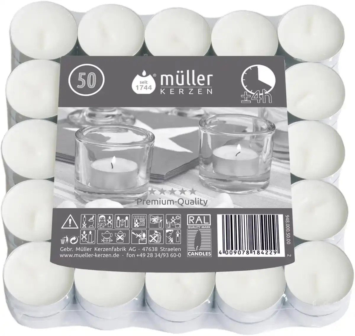 Bild 1 von Teelichter 50er Pack