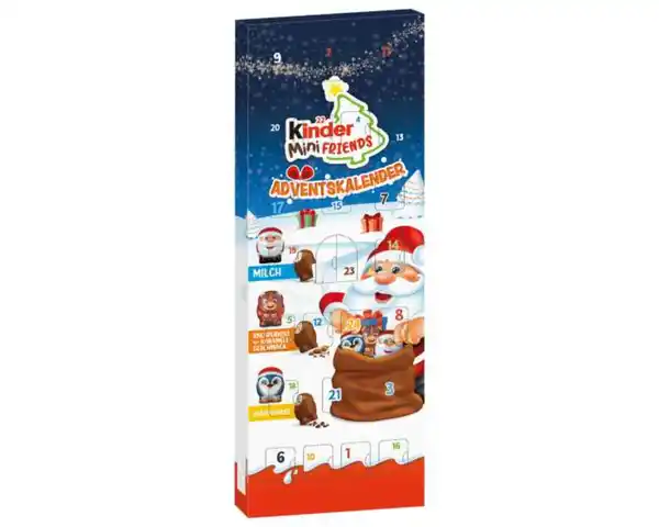 Bild 1 von Ferrero Adventskal. Kinder + Mini Friends 146g