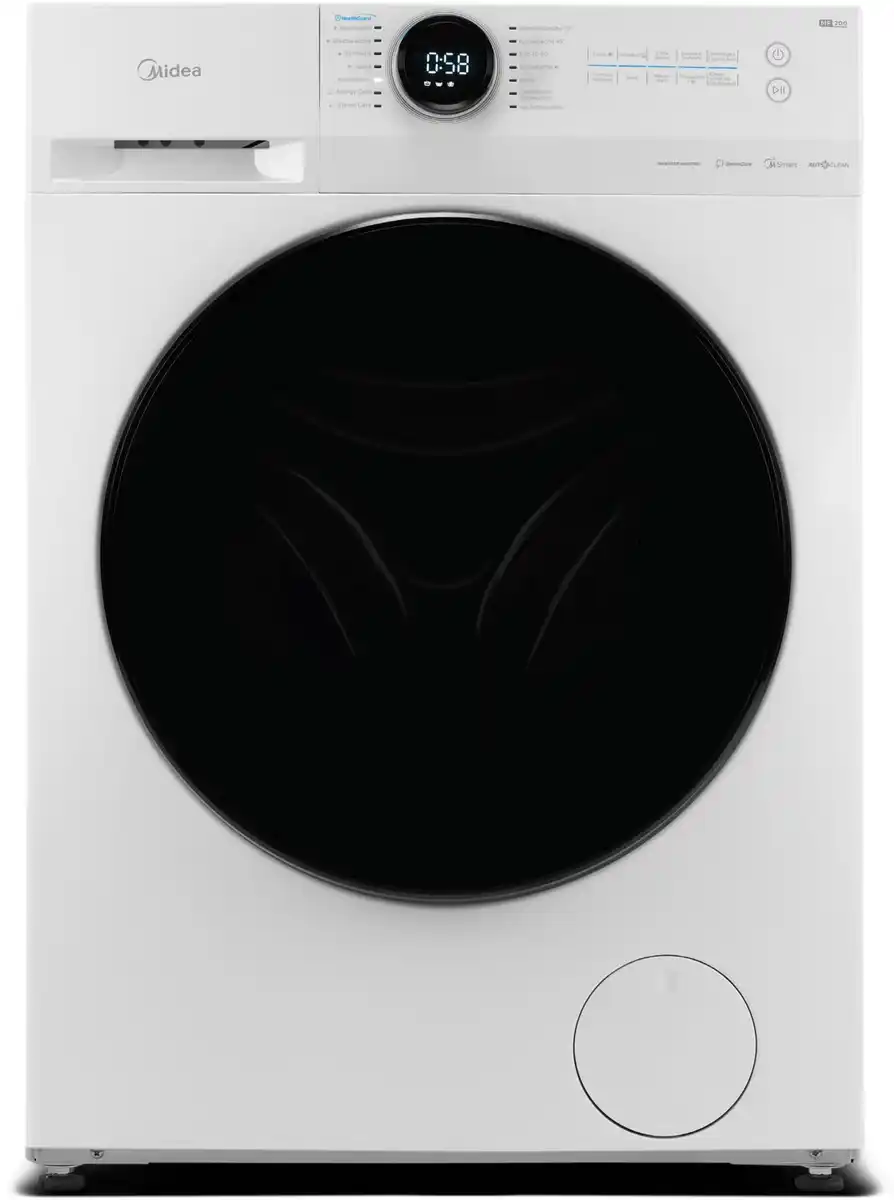 Bild 1 von MF200W100WB-14A Stand-Waschmaschine-Frontlader weiß / A