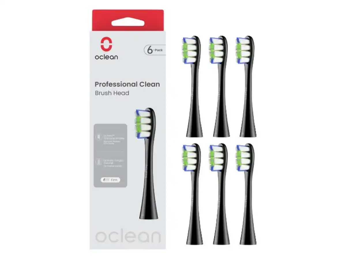 Bild 3 von OCLEAN Bürstenköpfe »Professional Clean«, 6 Stück, mit Zungenreiniger