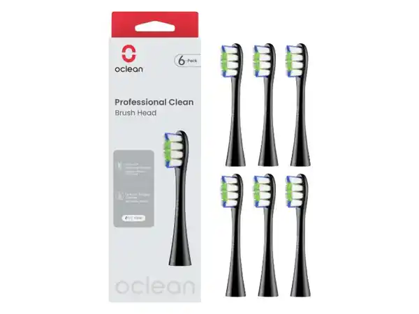 Bild 3 von OCLEAN Bürstenköpfe »Professional Clean«, 6 Stück, mit Zungenreiniger