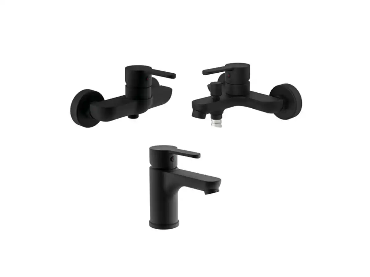 Bild 1 von Schütte Badarmaturen Serie »Denver«, schwarz