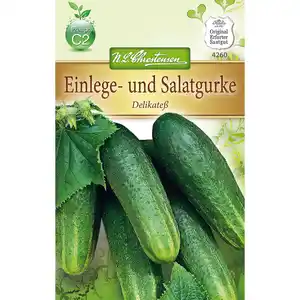 Einlege- und Salatgurke Delikateß