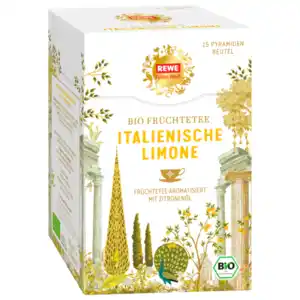 REWE Feine Welt Bio Früchtetee Italienische Limone 30g, 15 Beutel