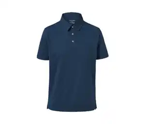 Jersey-Poloshirt, navy