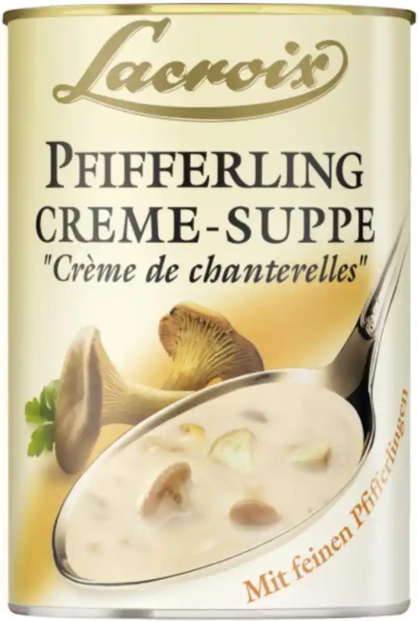 Bild 1 von Lacroix Pfifferlingcreme Suppe 400ML