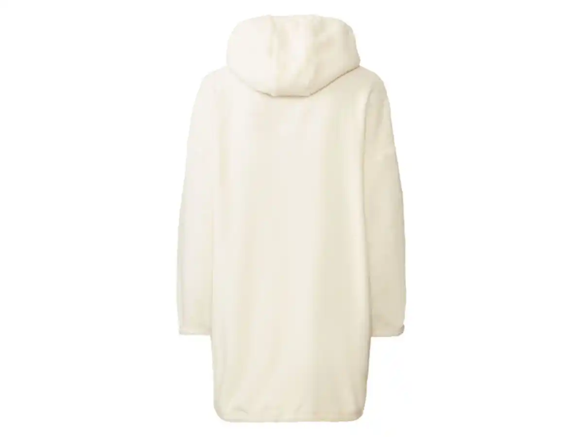 Bild 3 von esmara® Damen Plüsch-Kleid mit Kapuze und Teddyplüsch