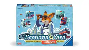 Ravensburger Spiel - Scotland Yard Junior, Brettspiel für 2-4 Spieler