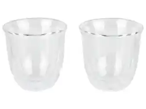 Delonghi Espresso Gläser, 90 ml, 2er Set