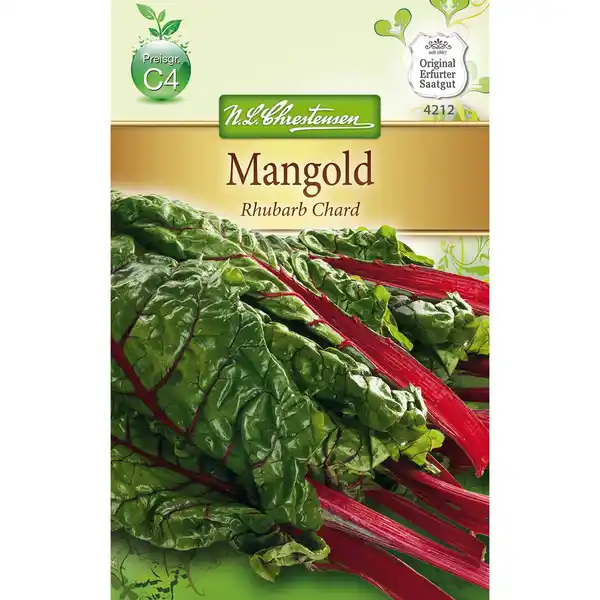 Bild 1 von Mangold Rhubarb Chard, rot