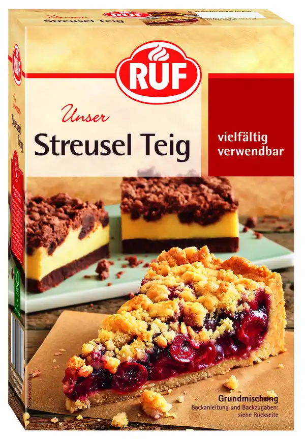 Bild 1 von RUF Backmischung Streusel Teig 450 g