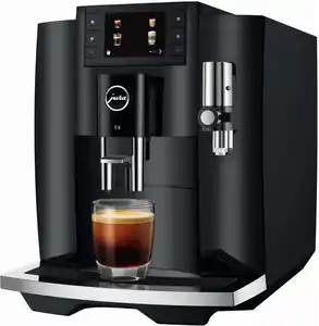 E8 Kaffee-Vollautomat Piano Black (EC)