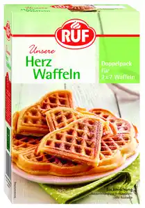 RUF Backmischung Herzwaffeln 500 g