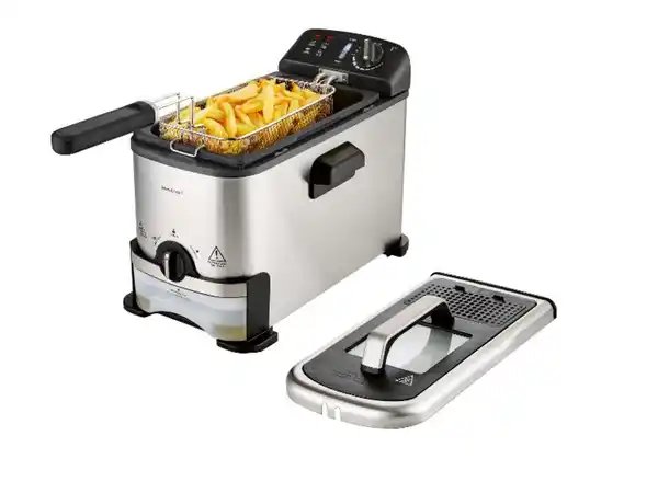 Bild 2 von SILVERCREST® KITCHEN TOOLS Fritteuse mit Ölreinigungsfunktion SFO 2000 A1