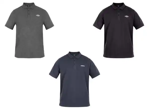 Bild 1 von UMBRO Herren Poloshirt, mit Knopfleiste