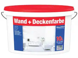 Wand- und Deckenfarbe 10 Liter