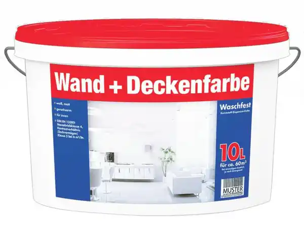 Bild 1 von Wand- und Deckenfarbe 10 Liter