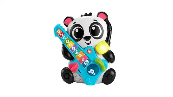 Bild 1 von Fisher-Price Beat Bande Zahlen & Zauber Panda Liz, Lernspielzeug für Babys mit Musik und Lichtern, deutsche Ausgabe