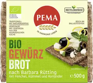 Pema Bio Gewürz Brot nach Barbara Rütting 500G