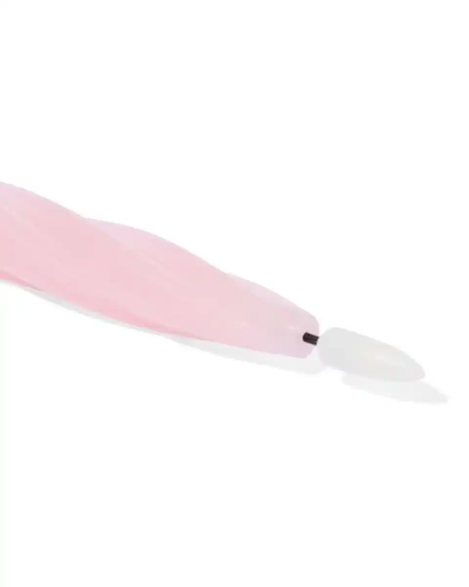 Bild 2 von LED-Kerze, gedreht, mit Wachs Ø2,3 × 28,3 hellrosa