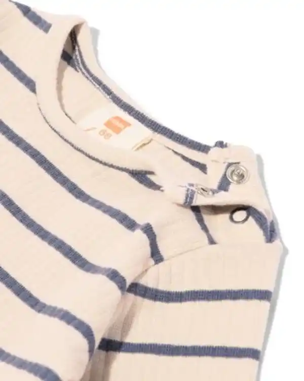 Bild 3 von Baby-T-Shirts, gestreift, 2 Stück rosa