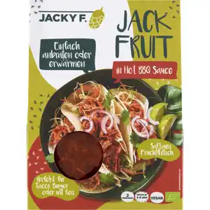 JACKY F. 2 x BIO Jackfruit in BBQ Sauce