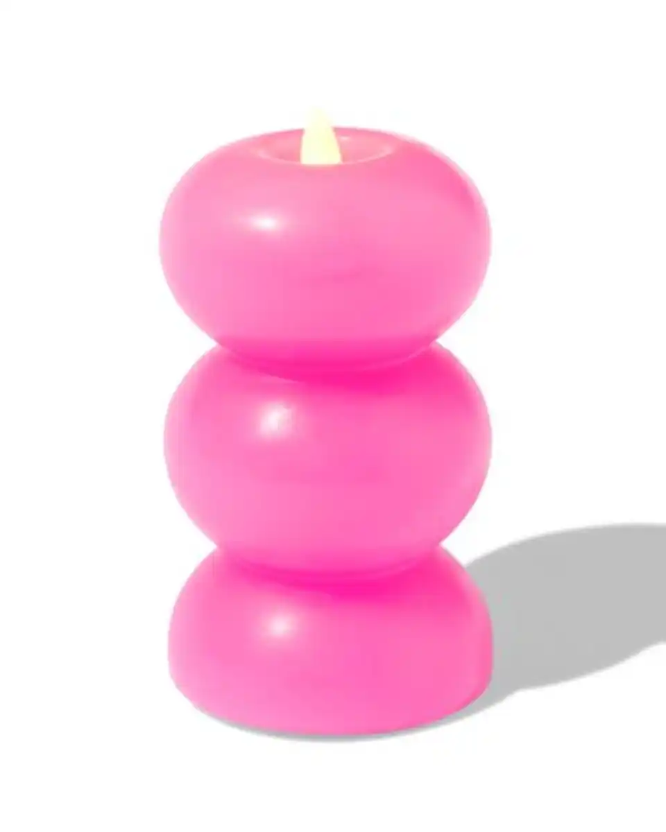 Bild 3 von Kerze LED rosa
