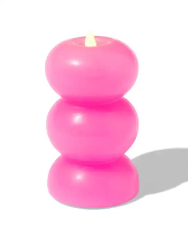 Bild 3 von Kerze LED rosa