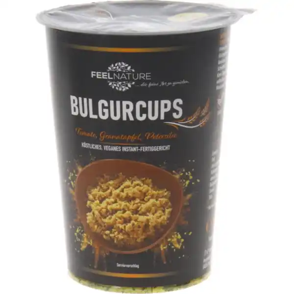 Bild 1 von FEELNATURE 2 x Bulgurcup Tomate, Granatapfel & Petersilie