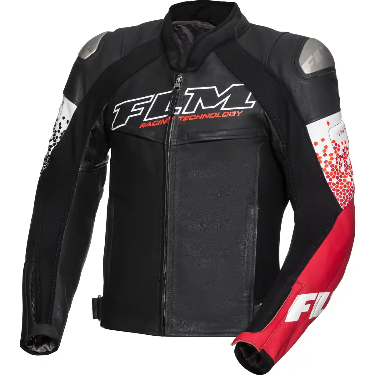 Bild 1 von FLM Brooklands Lederkombijacke Rot