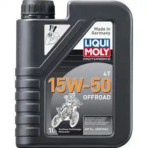 Liqui Moly Motoröl Motorbike 4T 15W-50 Offroad 1 Liter