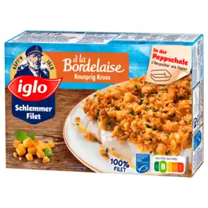 Iglo Schlemmer-Filet à la Bordelaise Knusprig Kross 380g